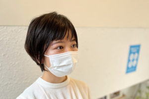 ハイライトでふんわりシルエット