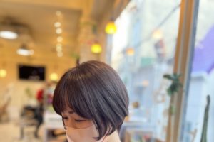 透明感と柔らかのあるアッシュベージュ